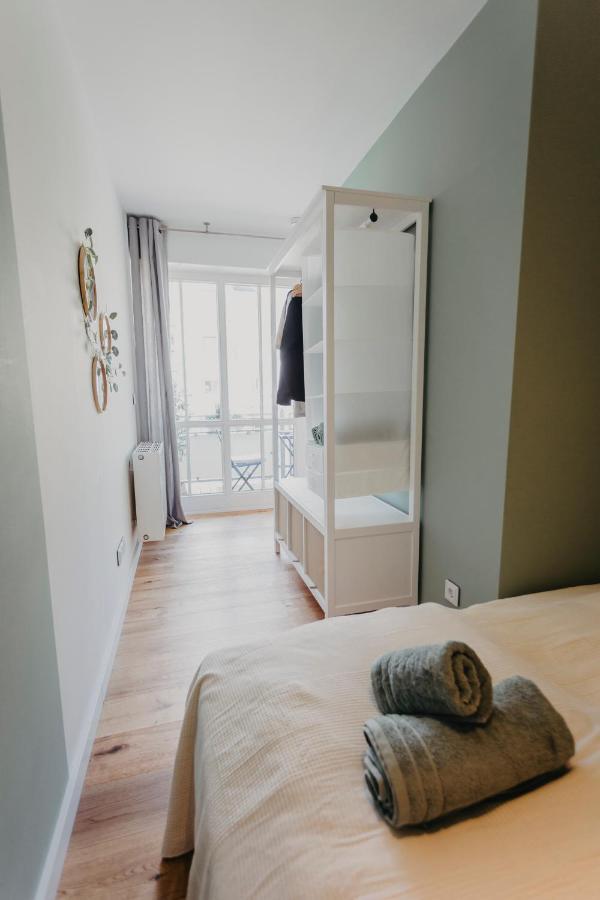Traber Apartments Im Herzen Leipzigs Balkon Parkplatz Екстер'єр фото