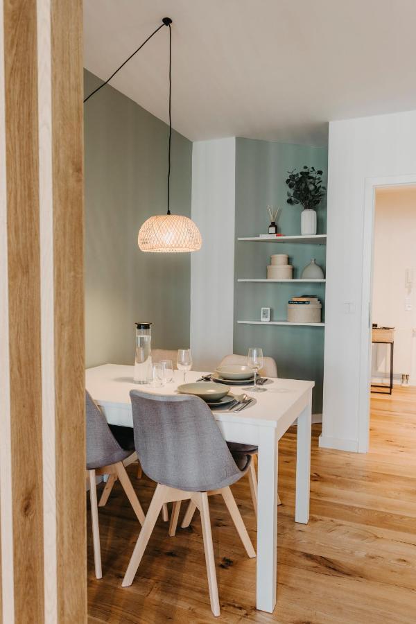 Traber Apartments Im Herzen Leipzigs Balkon Parkplatz Екстер'єр фото